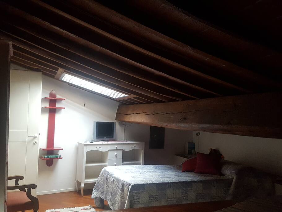 La camera in mansarda