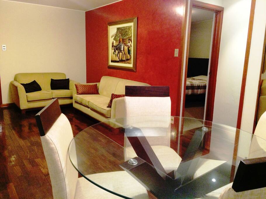 "In My Department" : you will find the dining room with a romantic bright light to enjoy your meals !!!