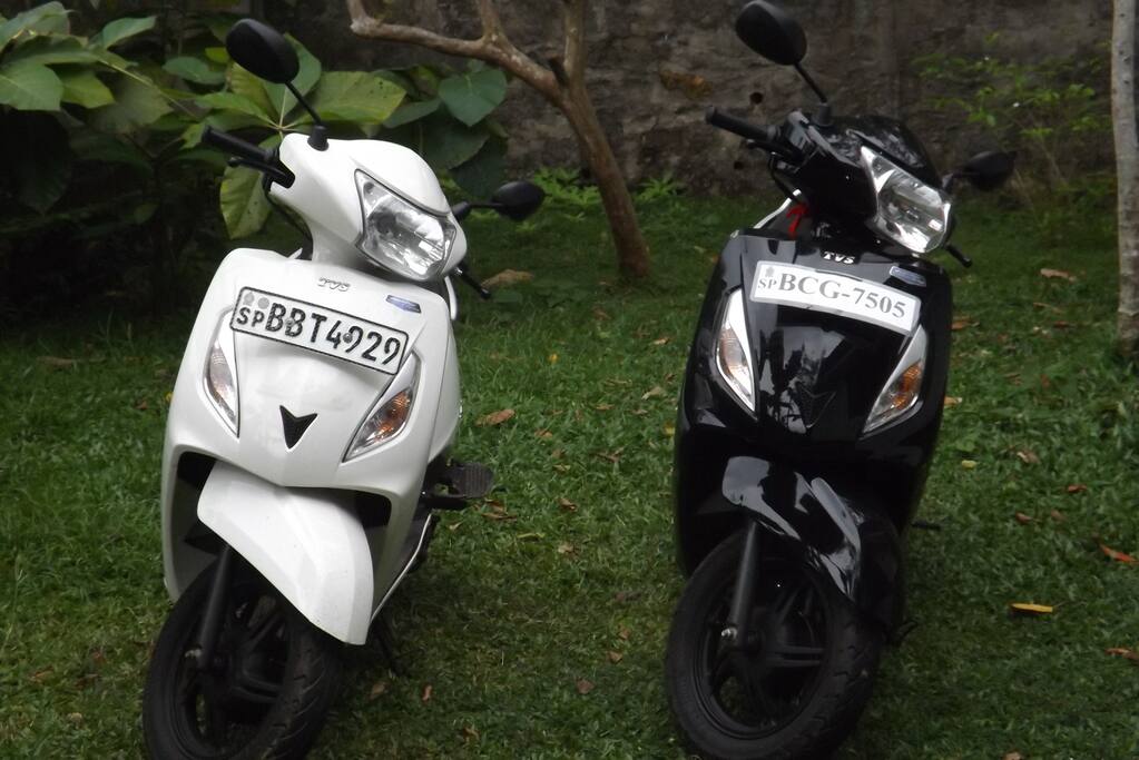 Scooter for rent.