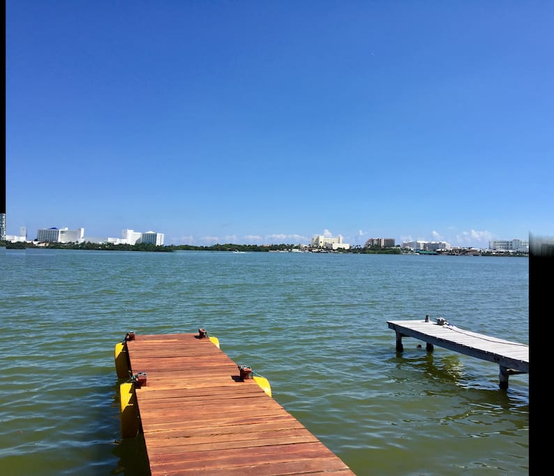 El muelle del condominio