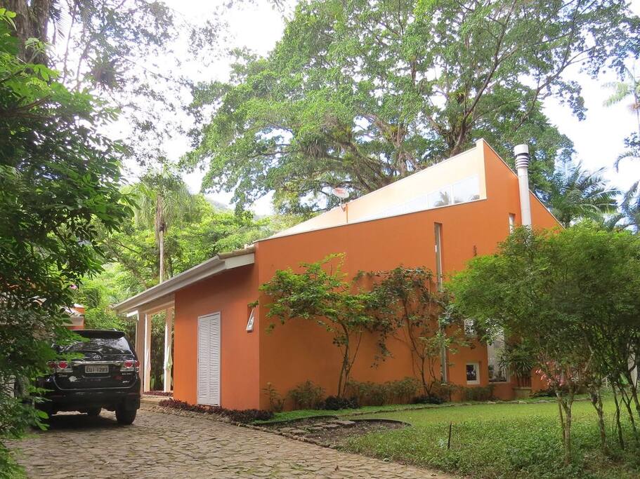 Entrada da garagem