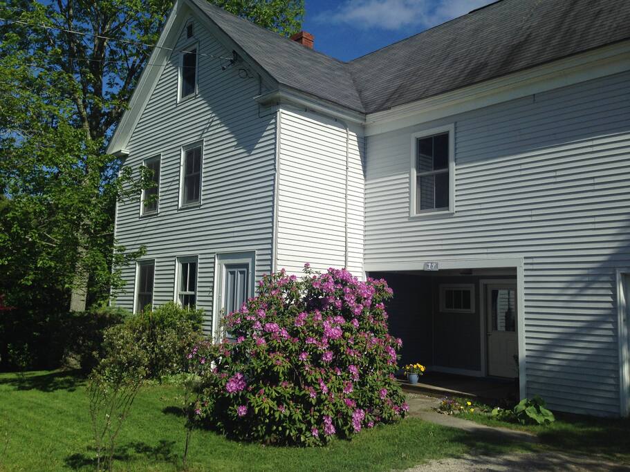 Front of the house