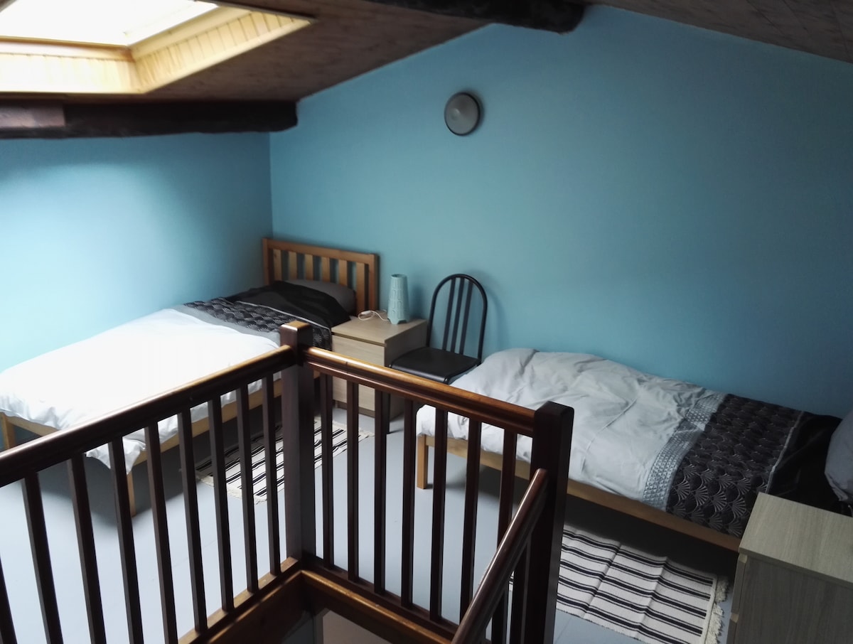 Двойна стая Gite 2 на последния етаж