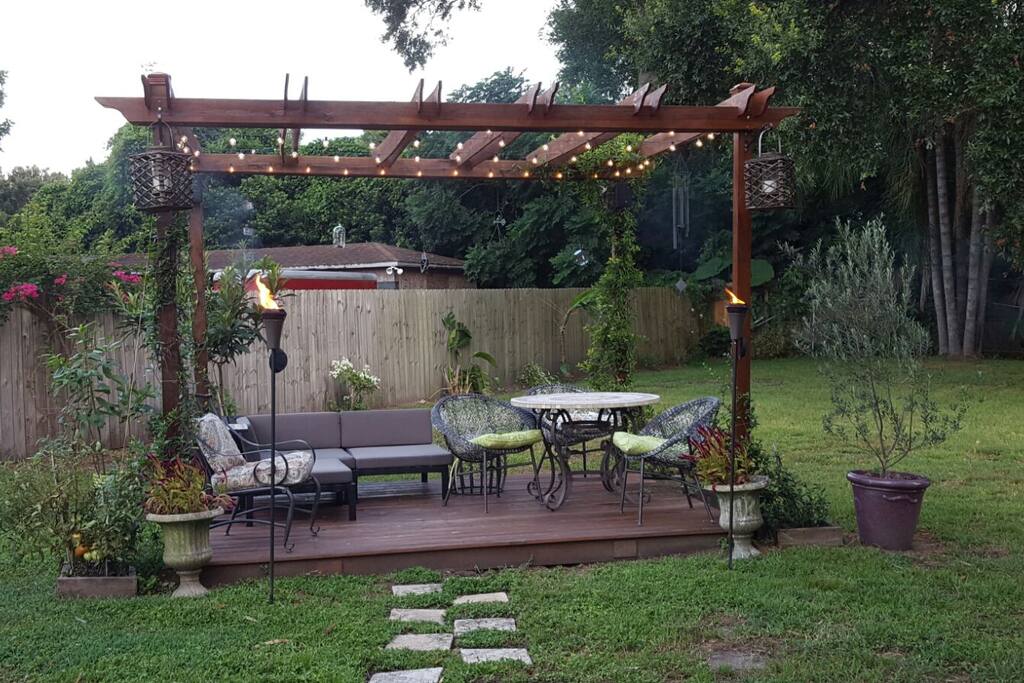 Relaxing place with your book and coffee.