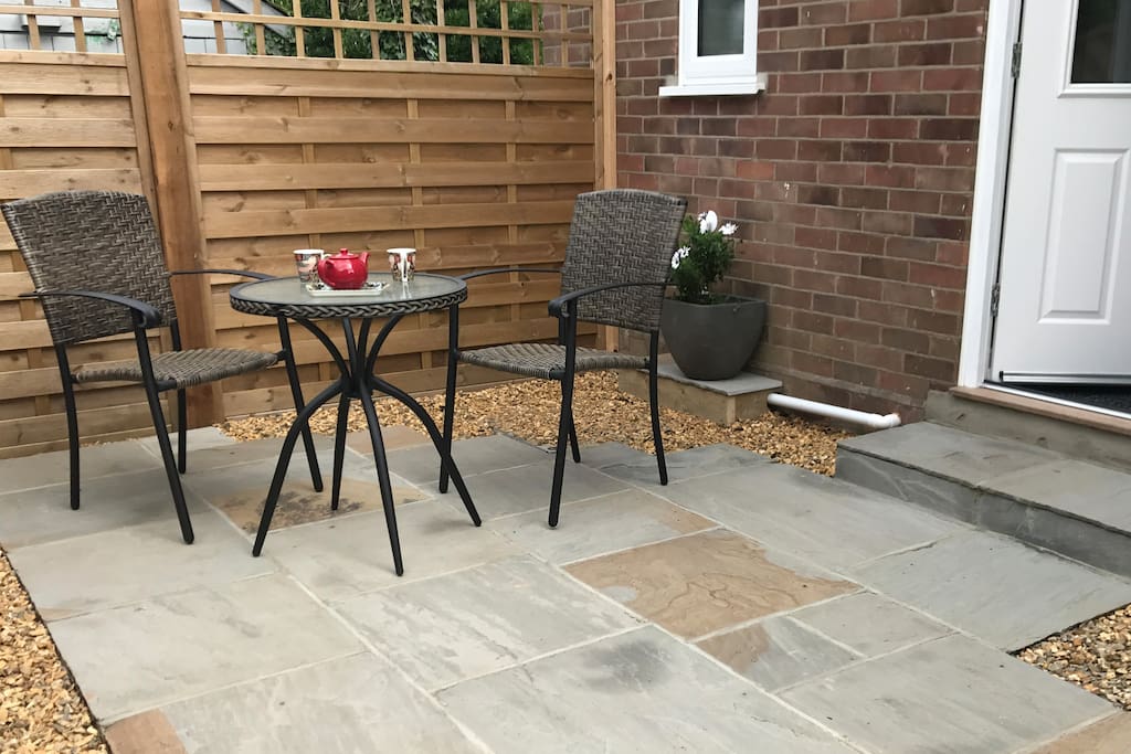 Private courtyard