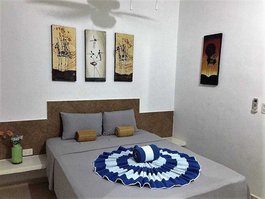 Comfy queen beds