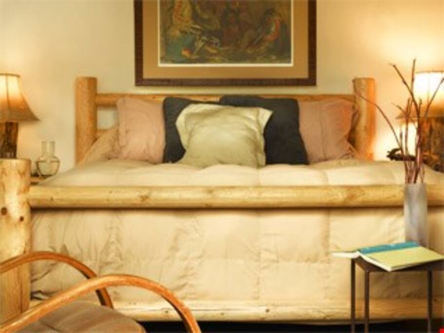 Get a good night's sleep in the luxurious beds