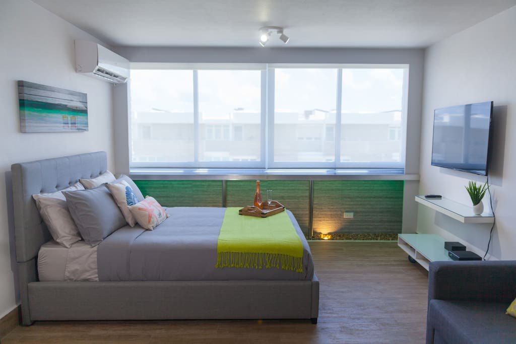 This is your space with Ocean View window.