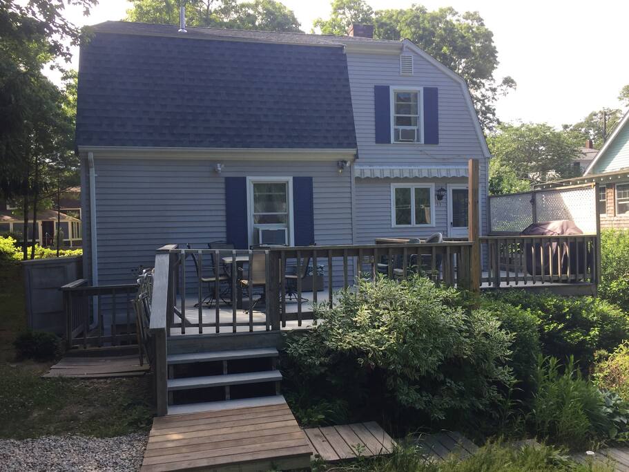 Rear View of House and Sun Deck