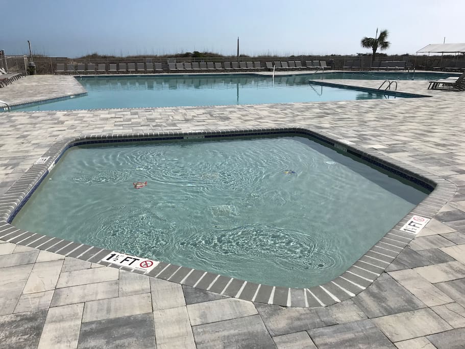 Largest ocean side pool on the island