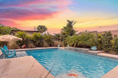 Seaclectic | Heated Pool • 2 KingBeds • Walk2Beach