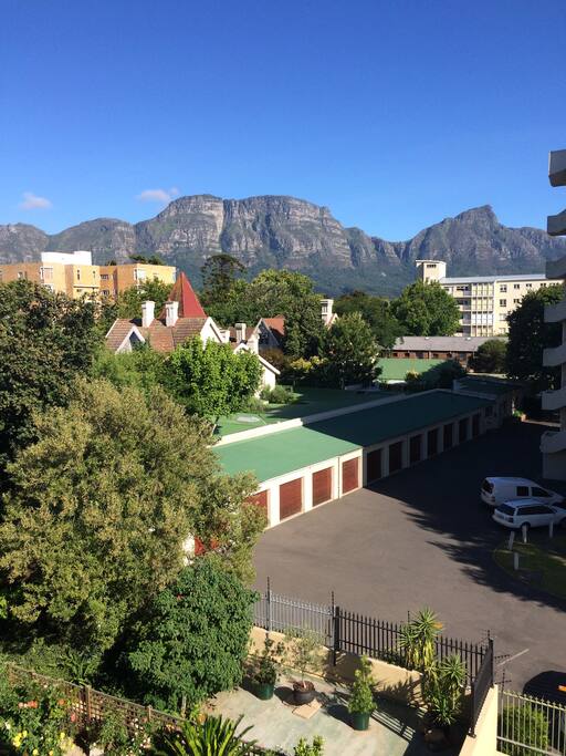 The view from the patio - 4th floor.