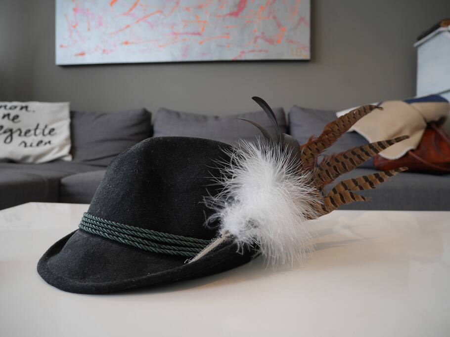 Bavarian feather hat