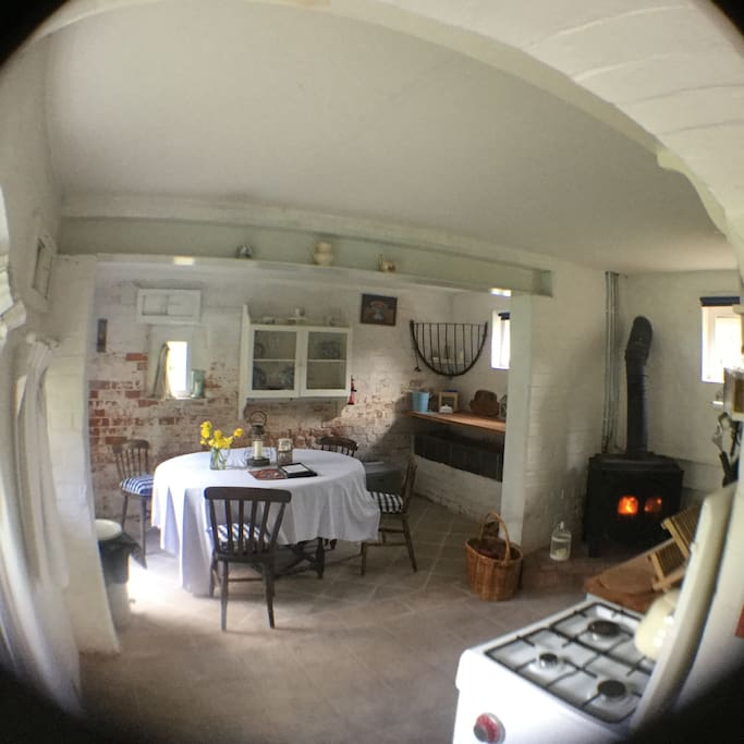 Fish eye kitchen