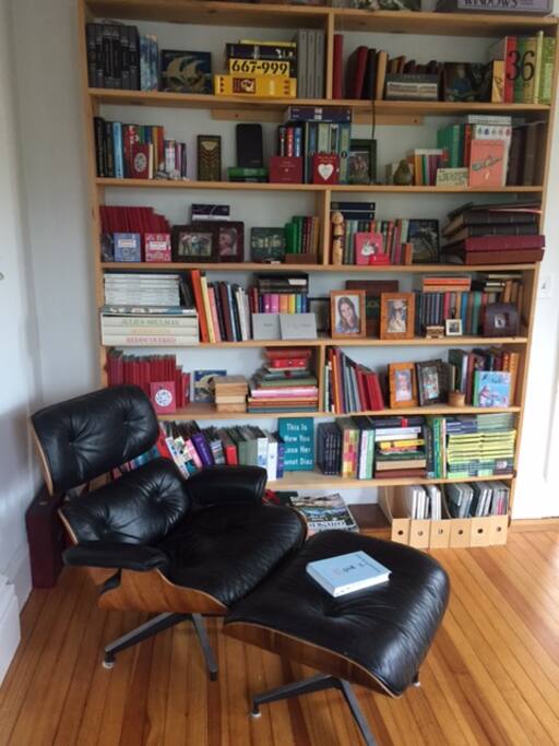 Living space is comfortable and has beautiful light