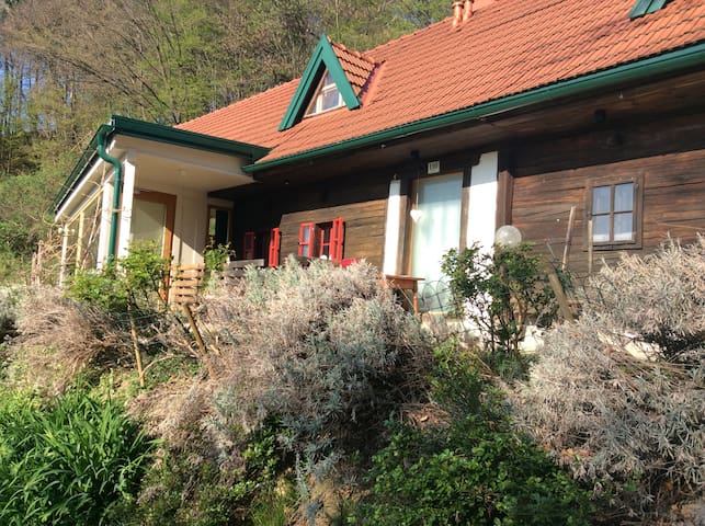 Small chalet near the South Styrian wine road