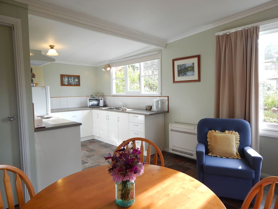 Well equipped kitchen.
