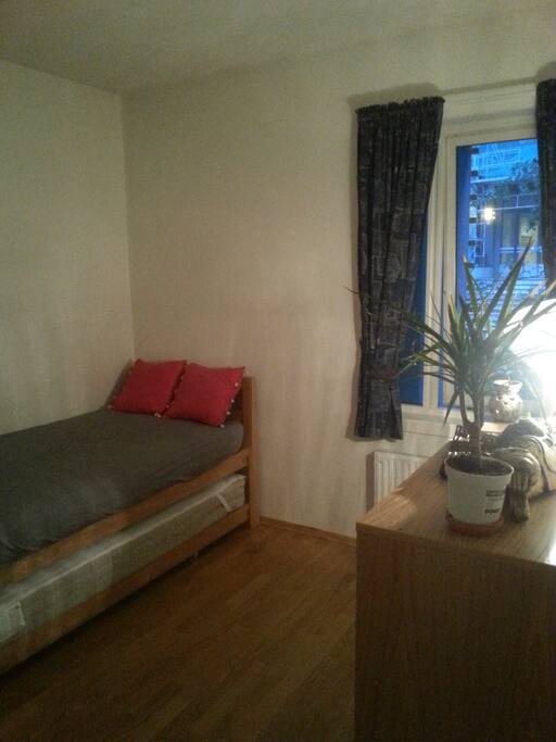 Bedroom - this bed can convert to a double or two singles