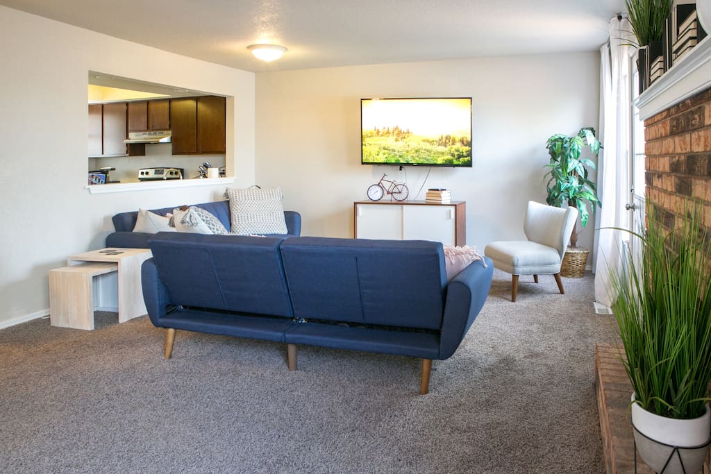 This room is combined with the dining room.