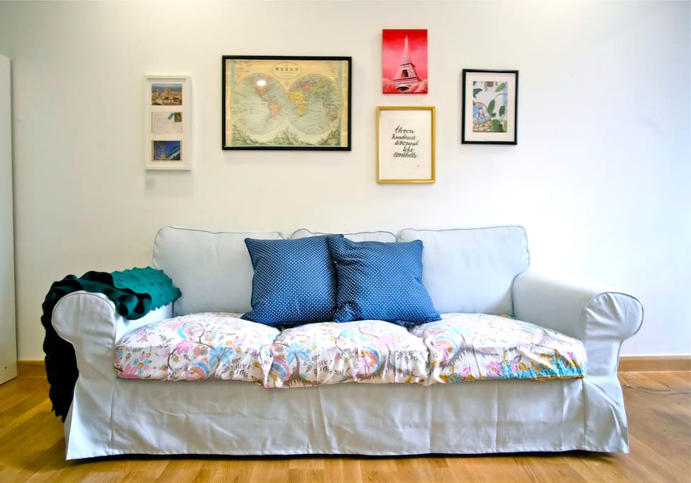 Artsy Sofa Couch