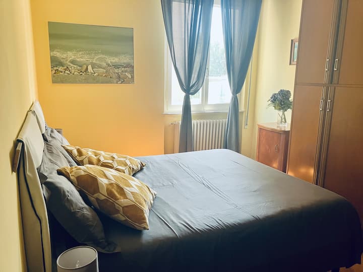 Andra sovrum med dubbelsäng 