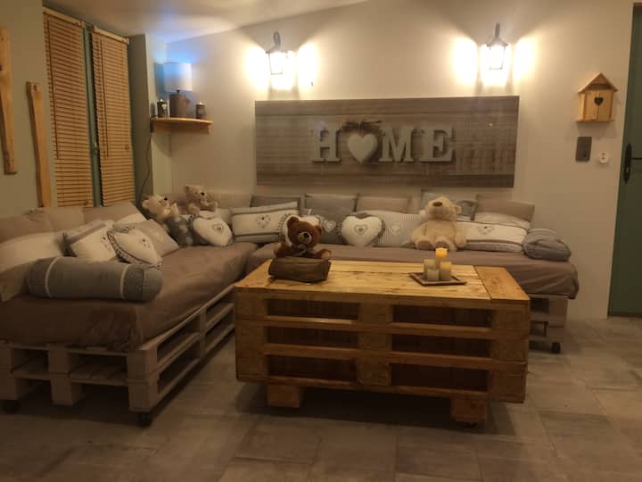 Chalet Scandinave/jacuzzi/zen/insolite/romantique - Pas-de-Calais