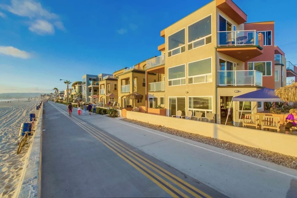 Penthouse level - Ocean front - Mission Beach