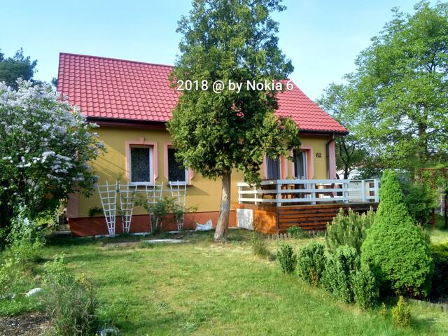 House with garden 20 km from the center of Krakow