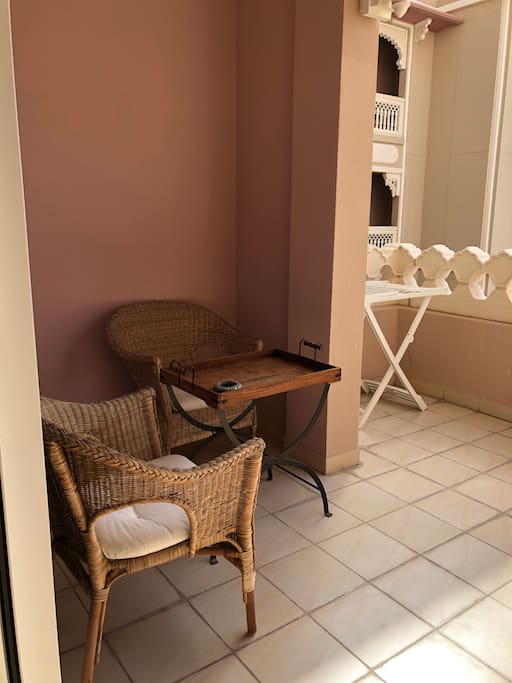 Master bedroom terace