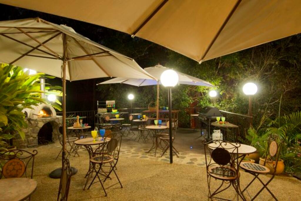 The Piazza Terrace by night