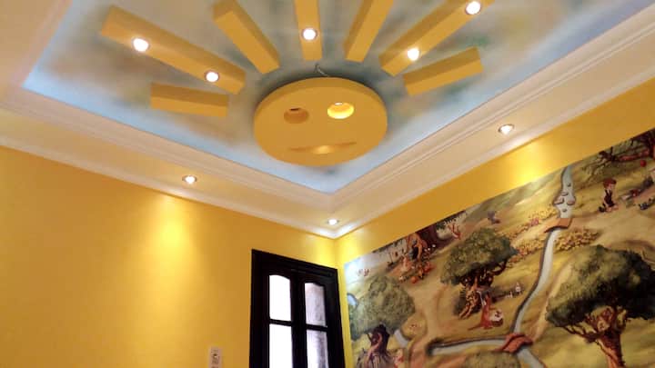 * Mapambo ya Tajiri
* 6 Kiwango cha Taa na Rangi nyingi (Nyeupe, Joto, Bluu )
* Unaweza kuzima & Kwenye Mwanga unaopenda.