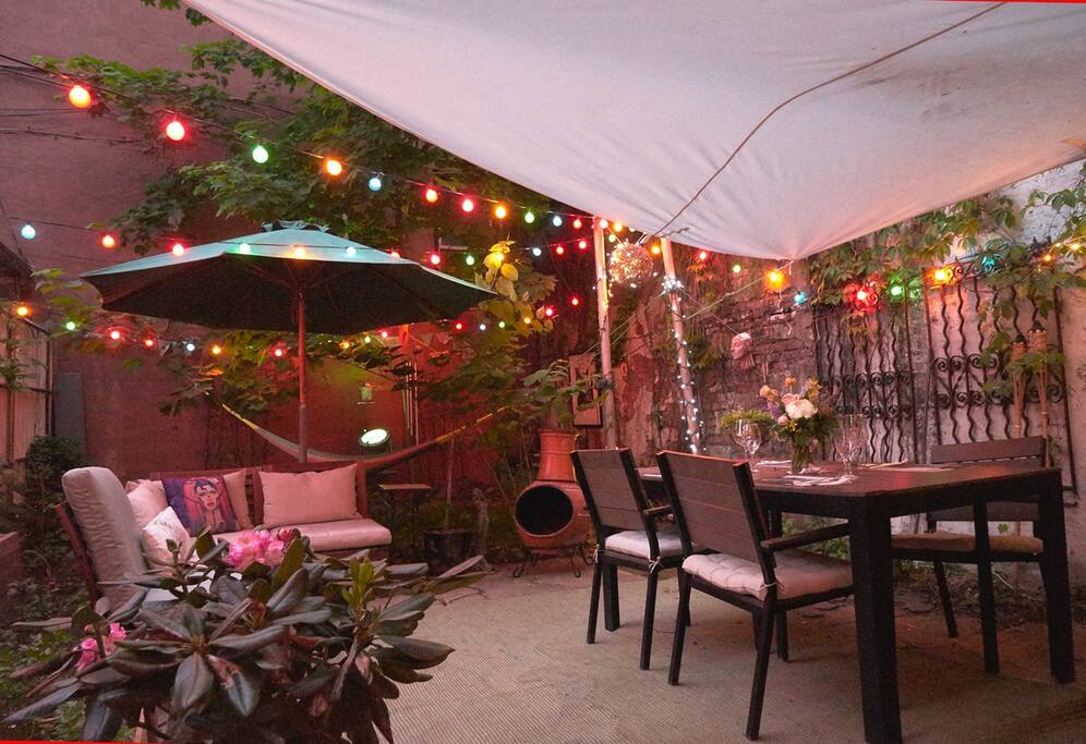 Private Backyard
