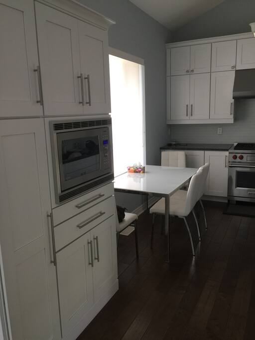 Kitchen with table
