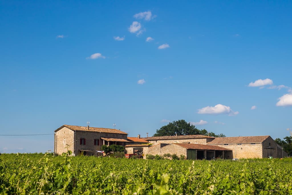 Vue sur la domaine