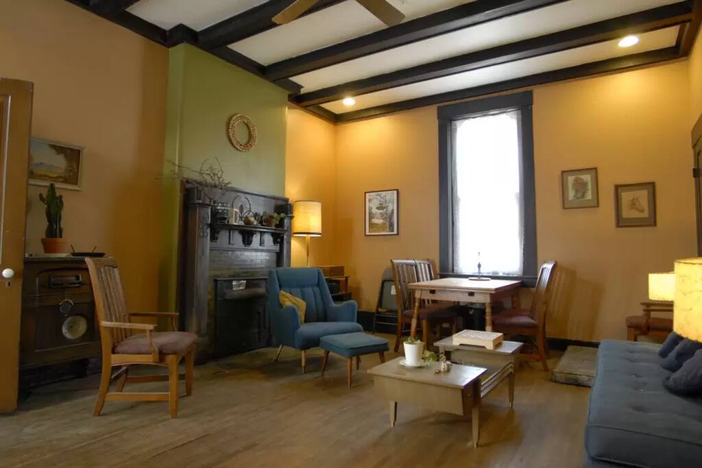 ...from the hallway to the stairs to the guest room.
