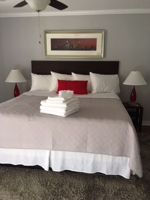 Cozy, Comfortable Bedroom