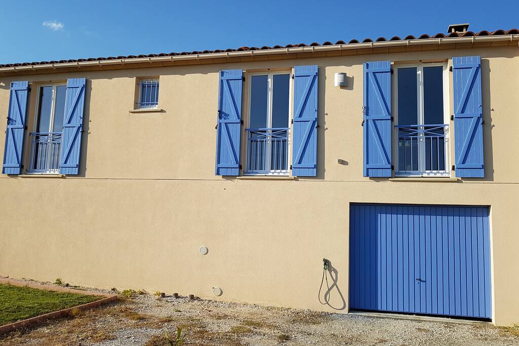 Vue depuis le jardin