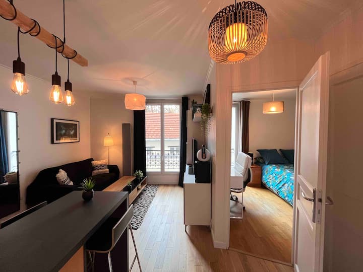 Lovely & cosy apartment in the village Faidherbe !
