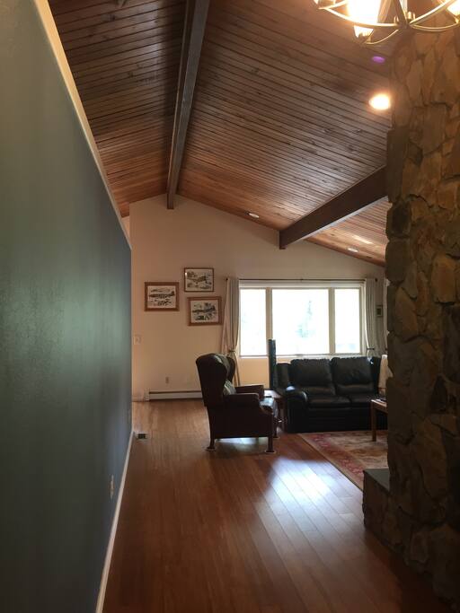 Top of entryway stairs