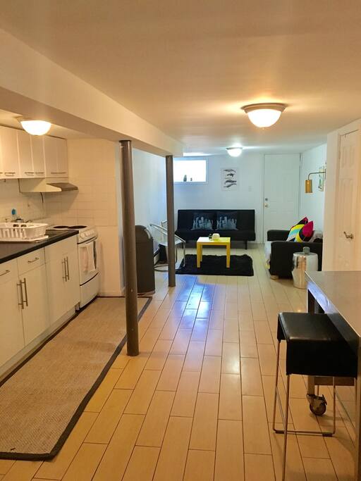 Spacious living space