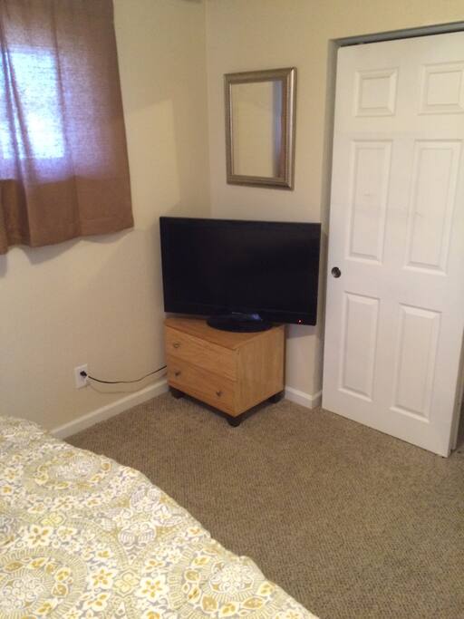 TV with full DirecTV package.
