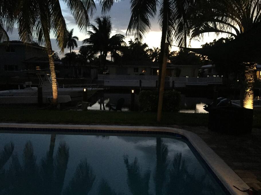Sunsets On the dock