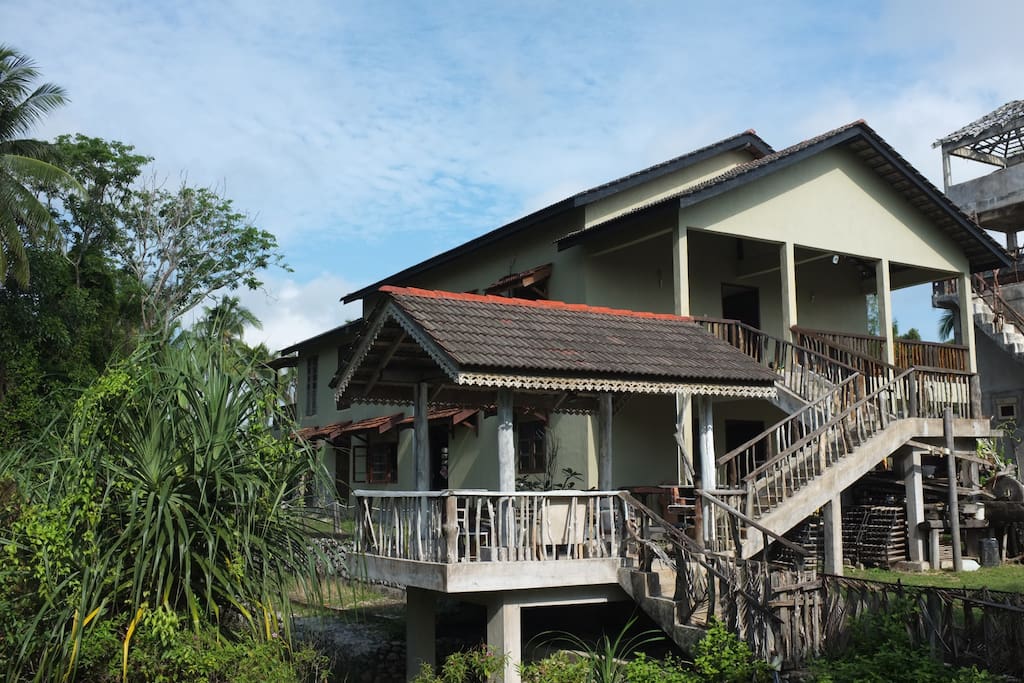 View from the back of the house
