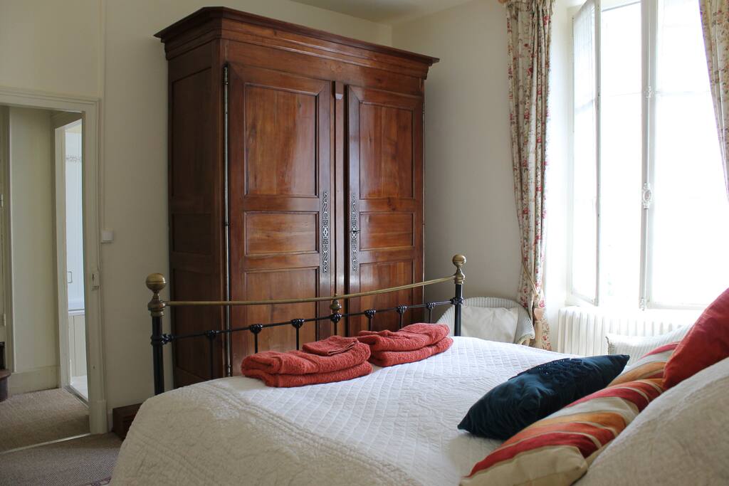 Light, airy and comfortable bedroom
