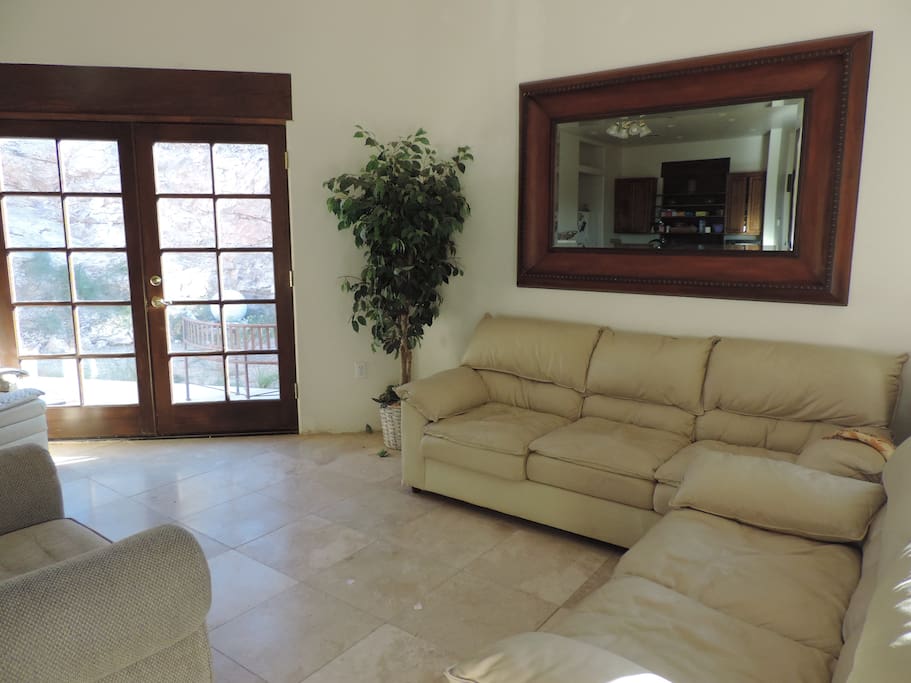 Sitting Area Off Kitchen
