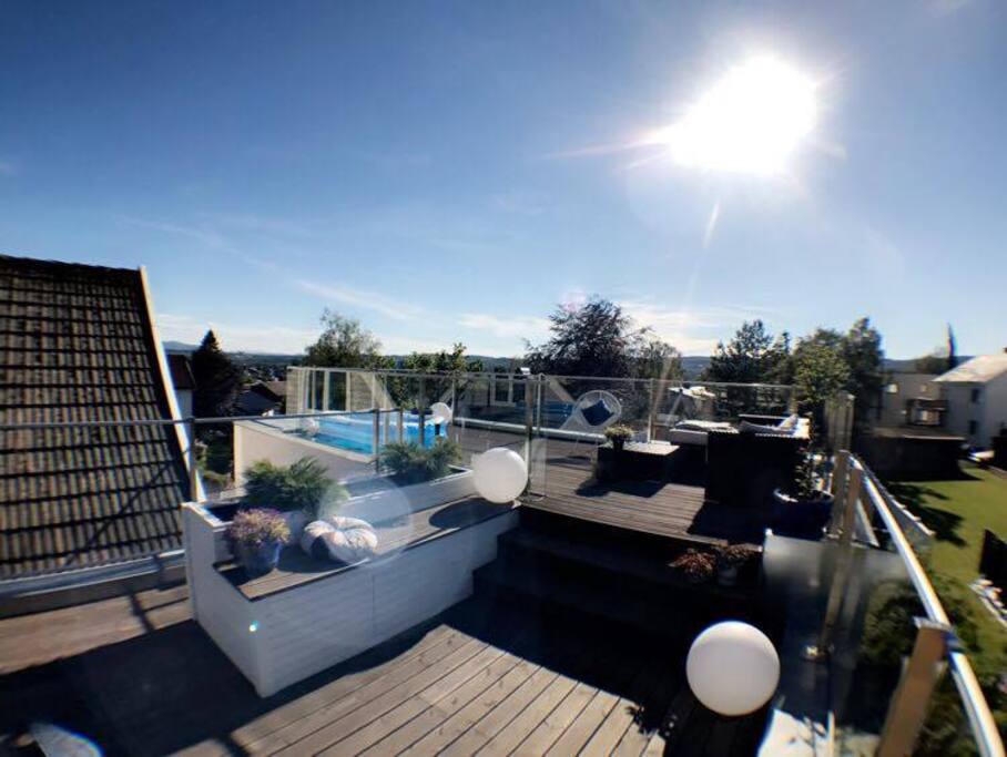 Great view from the terrace.