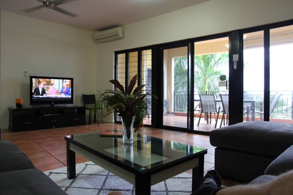 Air Conditioned living area.