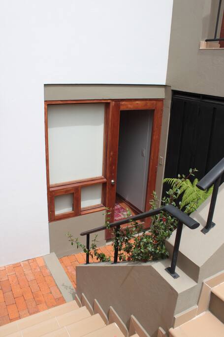 Entrada a la cabaña Loma Tibia 8