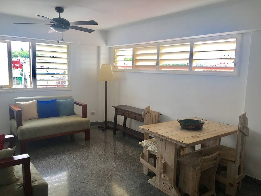 Sala del apartamento