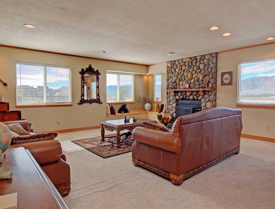 Spacious floor plan